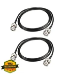 Uxcell Bnc Male To Coaxial Cable 3FT RG174 Cctv Camera 2PCS. Fixed Price $27.99.