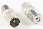 Pal Type Female Jack Adapter Coax Tv Radio Antenna Converter Connector. Fixed Price $5.29.