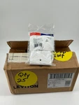 25 Pack Leviton 41080-1WP Single Wallplate Port New Box Of. Fixed Price $39.99.
