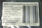 Wizace PL259 (uhf) To SO239 25FT Low Loss Coax Cable Asin B09N8XSSCL. Fixed Price $22.35.