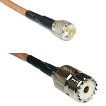RG400 Mini Uhf To SO239 Female Rf Cable Fast-ship Lot. Fixed Price $52.17.