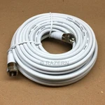 Steren 50 Ft White RG8X MINI-8 Coaxial PL259 Uhf Ham Cb Radio Antenna Cable. Fixed Price $39.95.