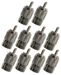 10 Lot Kalibur KPL259X Cb Ham Radio Coaxial Cable Antenna PL-259 Connectors. Fixed Price $46.95.