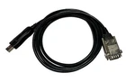BLUEMAX49ERS Usb Serial RS-232 Null Modem Full Handshake Cable DB9 Male Nm. Fixed Price $37.95.