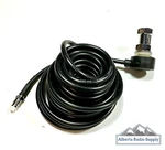 Procomm HS818T-NKT Antenna Cable 3/8-24 1/2" Hole 18FT RG58 Cb Radio. Fixed Price $29.84.