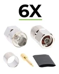 Bolton Crimp Connector Pack N-male For LMR600. Fixed Price $58.95.