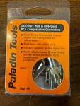 Paladin Tools Sealtite RG6 & Quad Rca Compression Connectors New/sealed (10). Fixed Price $17.99.