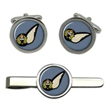 Wireless Operator Air Gunner, Raf Cufflinks And Tie Clip Set. Fixed Price $33.63.