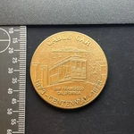 San Francisco Cable Car Centennial 1873-1973 Andrew Hallidie Bronze Medal. Fixed Price $39.99.