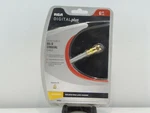 Rca Coaxial CABLE(INV461)GOLD Plated Deluxe Connectors DH6QC 6FT. Long. Fixed Price $11.59.