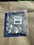 Steren 301-191 RJ45 CAT6 Round Solid Plug Connector Clear 100 Pack. Fixed Price $11.50.