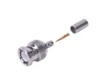 Pack Of 5, Industries Bnc Male Connector For RG58, LMR-195 # RFB-1106-2. Fixed Price $30.00.
