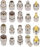Boobrie 20PCS Rf Coaxial Connector Kit Uhf Adapter Set Silver. Fixed Price $42.98.