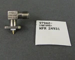Specialty Connector Sma Right Angle Flange Mount Gold Solder Cup 33JR180-1. Fixed Price $24.99.