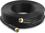 Postta Coaxial CABLE(50 Feet) Triple Shielded Digital RG6 Antenna 50FT, Black. Fixed Price $25.63.