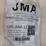 Jma UPL-NM-12 Connector Male 1/2" Annular Plenum 50 Ohm Silver. Fixed Price $10.80.