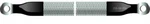 Abr Industries 1FT 1IN Flat Tc Ground Braid With #10 Stud Ring Terminal. Fixed Price $24.95.