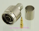 Premium W5SWL Series Male Coax Connector Crimp 9913 LMR-400. Fixed Price $5.99.