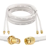 Mookeerf Sma Extension Cable 6FT To Female Coax Ultra Low-l. Fixed Price $67.03.