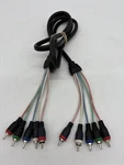 Steren 6' Component Audio Video Cable Wire 5 Rca Red Green Blue Rgb Hdtv Dvd Vcr. Fixed Price $9.19.