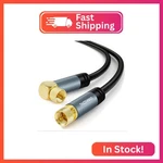 Thzzhnno Tv Aerial F-type Connector Coaxial Cable 3.3FT, 90 Degree Angled Str. Fixed Price $12.22.
