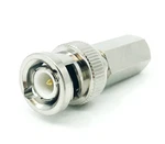 2PCS Rf Coax Connector Bnc Male Twist-on Delrin Insulation RG59 RG62 RG210. Fixed Price $9.95.