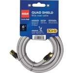 Rca Ft. Gray Digital Plus Quad RG6 Coaxial Cable DH6QCE. Fixed Price $10.25.