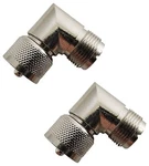 2 Lot Workman Raa Cb Radio 90 Degree Right Angle Coax Cable Connector Adapters. Fixed Price $23.95.