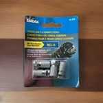 Ideal Pack Twist F-connector For Coax RG-6 84-039. Fixed Price $12.90.