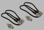 Shure UA600 Front Mount Antenna Kit: 2 Bnc-bnc Cables + Passthru Conn. Fixed Price $24.95.