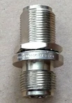 Pasternack PE9128 Hermetically Sealed Female To Bulkhead Mount Adapt. Fixed Price $17.99.