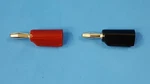 Set Of Banana Plug, Stackable Connector, 108-1082-001 & 108-1083-001, Cinch. Fixed Price $16.00.
