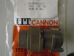 Ea Nos Cannon Single Pin Electrical Plug Connector P/n: MS3106R18-7P. Fixed Price $13.50.