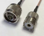 RG400 N Type To Uhf Female 3 Feet Coaxial Cable Usa. Fixed Price $15.98.