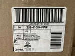 New Lot Of 50 Leviton Quickport F-type Nickel-plated Connector, White 41084-FWF. Fixed Price $49.99.