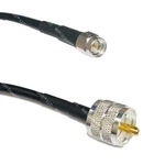 RG58 Silver Sma Male To PL259 Uhf Coax Rf Cable Usa Lot. Fixed Price $48.74.