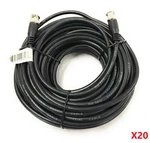 Lot Of New Steren 205-547BK Bnc Male RG-59/U Patch Video Cables 50FT Each. Fixed Price $149.99.