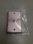 Tecnec WPL-1107 Stainless Steel 1-GANG Wall Plate W/female Coax Barrel Connector. Fixed Price $16.70.