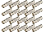 20 Bnc Connectors Female Coupler Barrel For Security Cctv. Fixed Price $6.97.