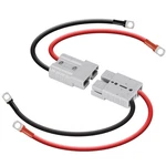 2 Pack 50A Battery Quick Connector 7AWG 600V Cables With M8 Terminal For Rv Moto. Fixed Price $47.99.