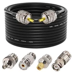 Yotenko Ham Radio Cable 50 Ohm, RG58 Coaxial 49.2FT, Go-kit. Fixed Price $35.92.