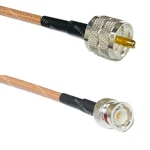 RG142 Silver PL259 Uhf Male To Bnc Coax Rf Cable Usa Lot. Fixed Price $66.78.