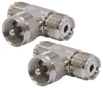 2 Lot Truckspec TSM-359 Cb Uhf "t" Coax Cable Connectors (female-male-female). Fixed Price $17.95.