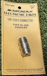 Vintage Radio Shack Archer PL-258 Uhf Coax Coupler 278-1369 Nos. Fixed Price $16.95.