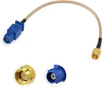 Bingfu Vehicle Car Gps Antenna Adapter Cable Sma Male To Fakra Blue. Fixed Price $10.29.