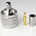 Male Plug Straight Crimp For RG6 RG59 RFC240 Cable Connector Adapter. Fixed Price $8.61.
