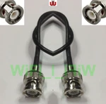 Bnc Male To LMR100 Rf Coax Cable Adapter New 1-20' Assembled In The Usa. Fixed Price $8.49.