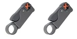 2X Coax Cable Strippers For RG-6, RG-58, RG59, RG-8X Adjustable Blade Pcs Lot. Fixed Price $14.89.