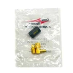 Omni Spectra 2037-5005-00 Sma Coaxial Connector Gold, Solder, Cable Mount. Fixed Price $9.57.