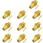 Eightwood 10PCS Sma Female Bulkhead Solder Connector For RG402 .141 Semi-rigi.... Fixed Price $14.30.